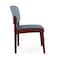 Lesro Lenox Armless Guest Chair, 22.5 in W 26 in L 31.5 in H LW1102 - alternate 3